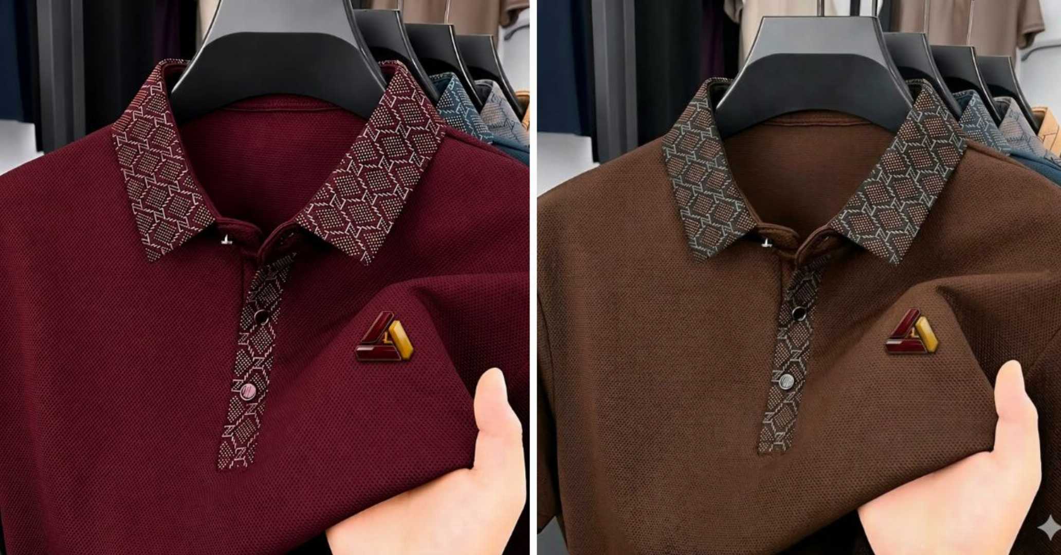 China Fabric Premium Summer Polo Shirt For Men