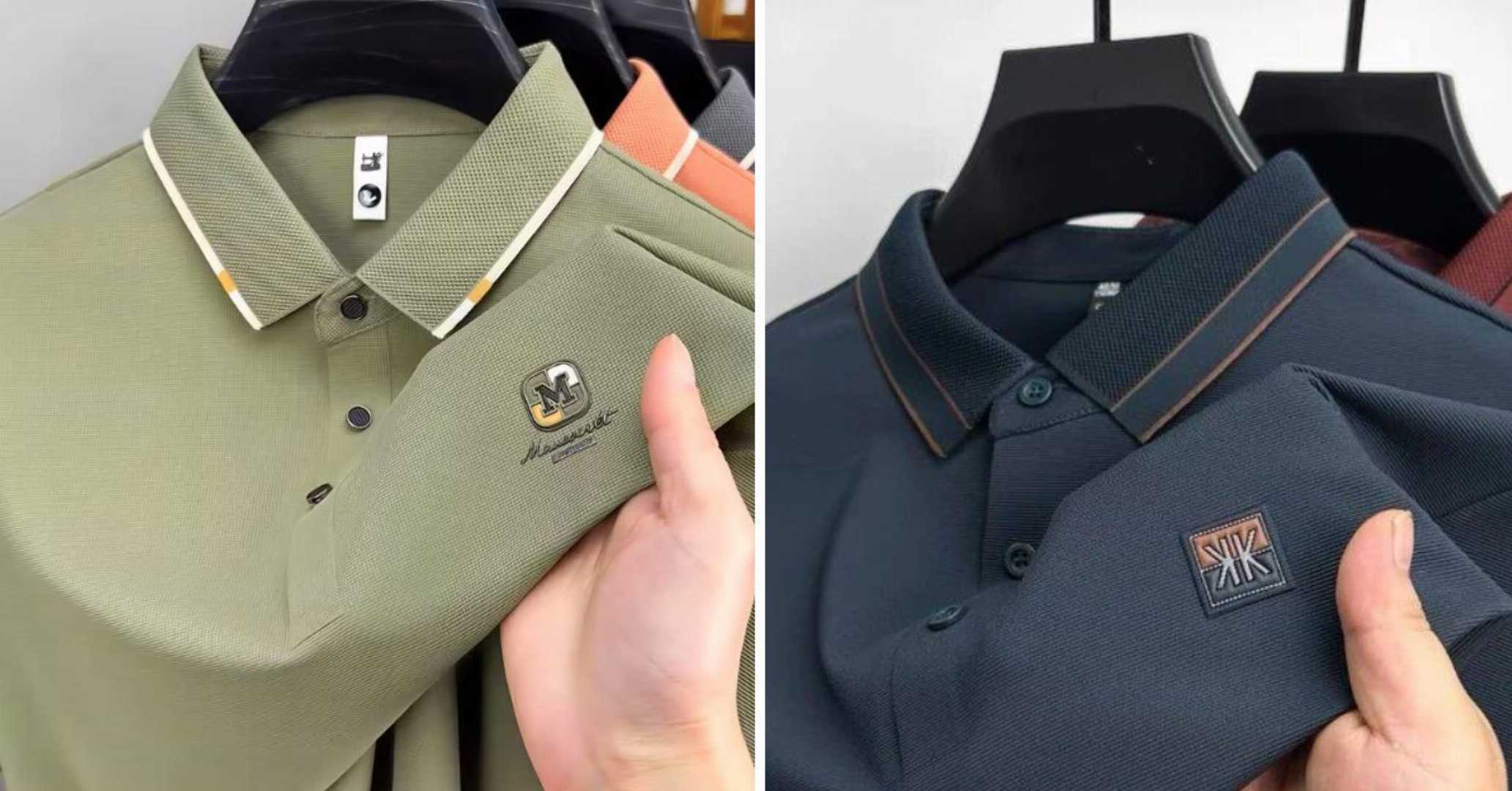 China Fabric Premium Summer Polo Shirt For Men