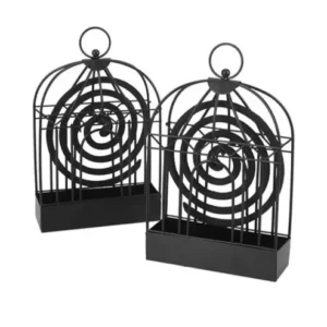 Birdcage Shape Iron Mosquito Coil Holder