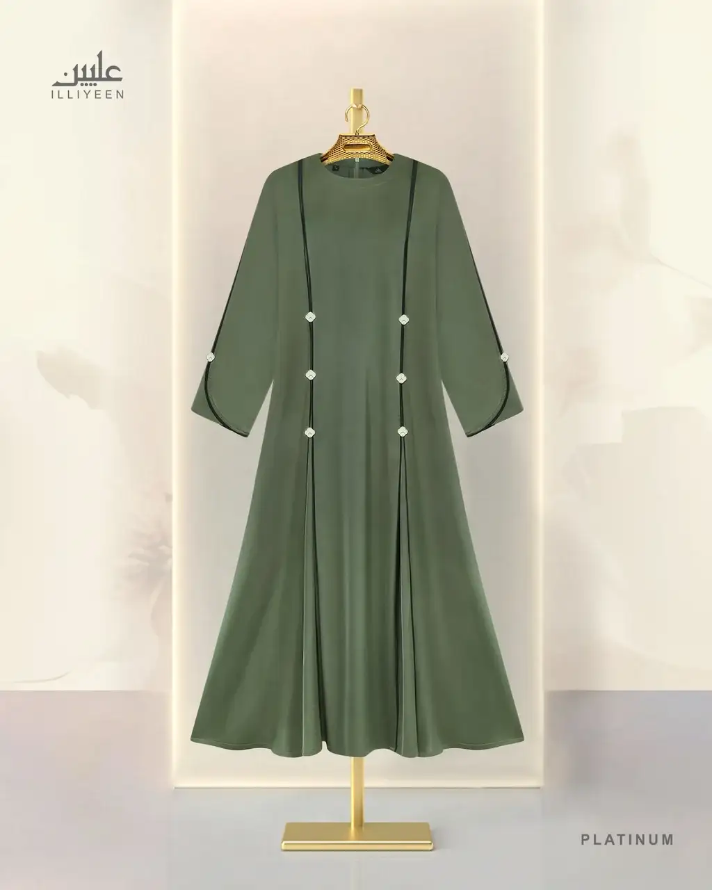 Platinum Abaya - Image 2